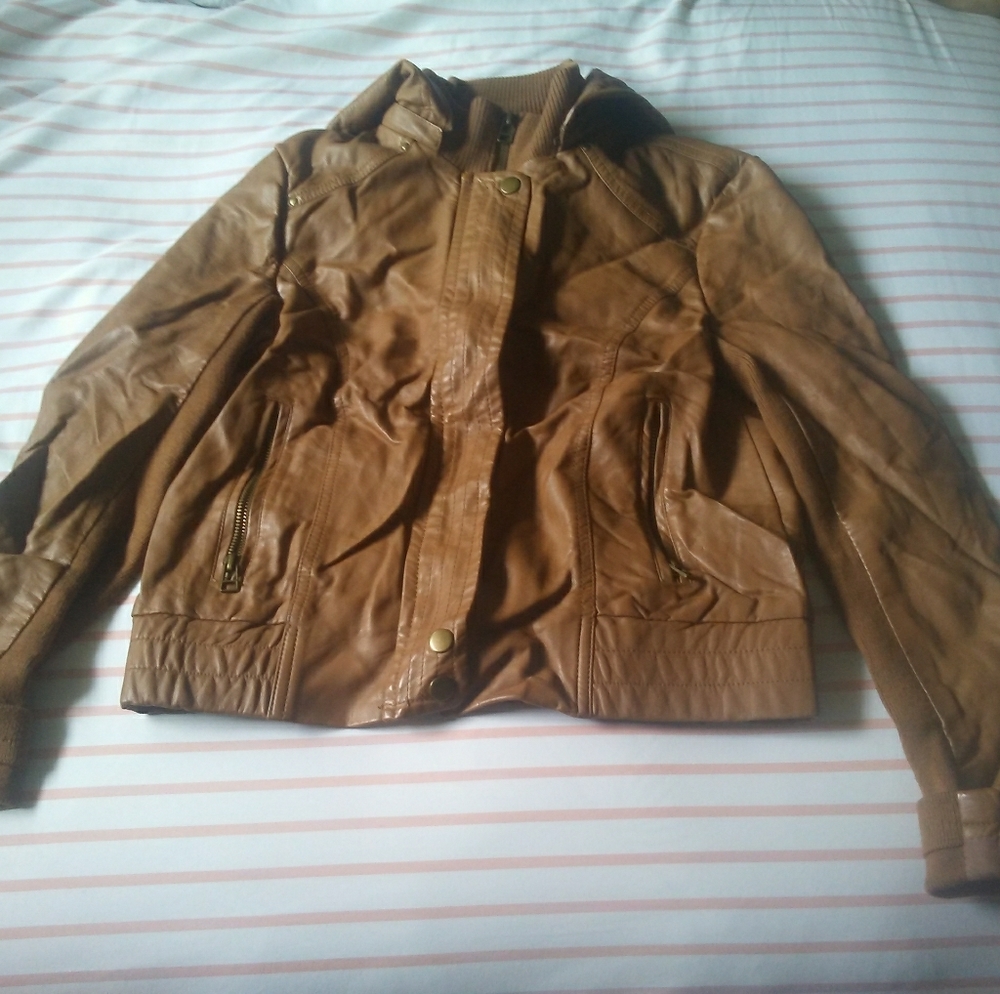 Tan Leather jacket